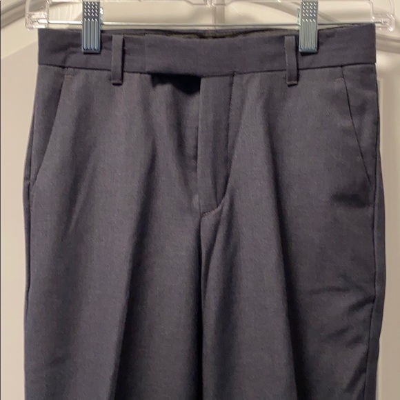 Calvin Klein Boys Dress Pants size Youth 12 Grey - Picture 2 of 7